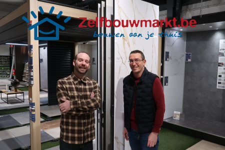 Tim and Kristof in Zelfbouwmarkt